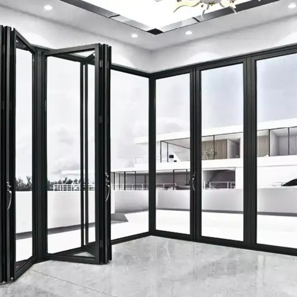 Aluminum arch window