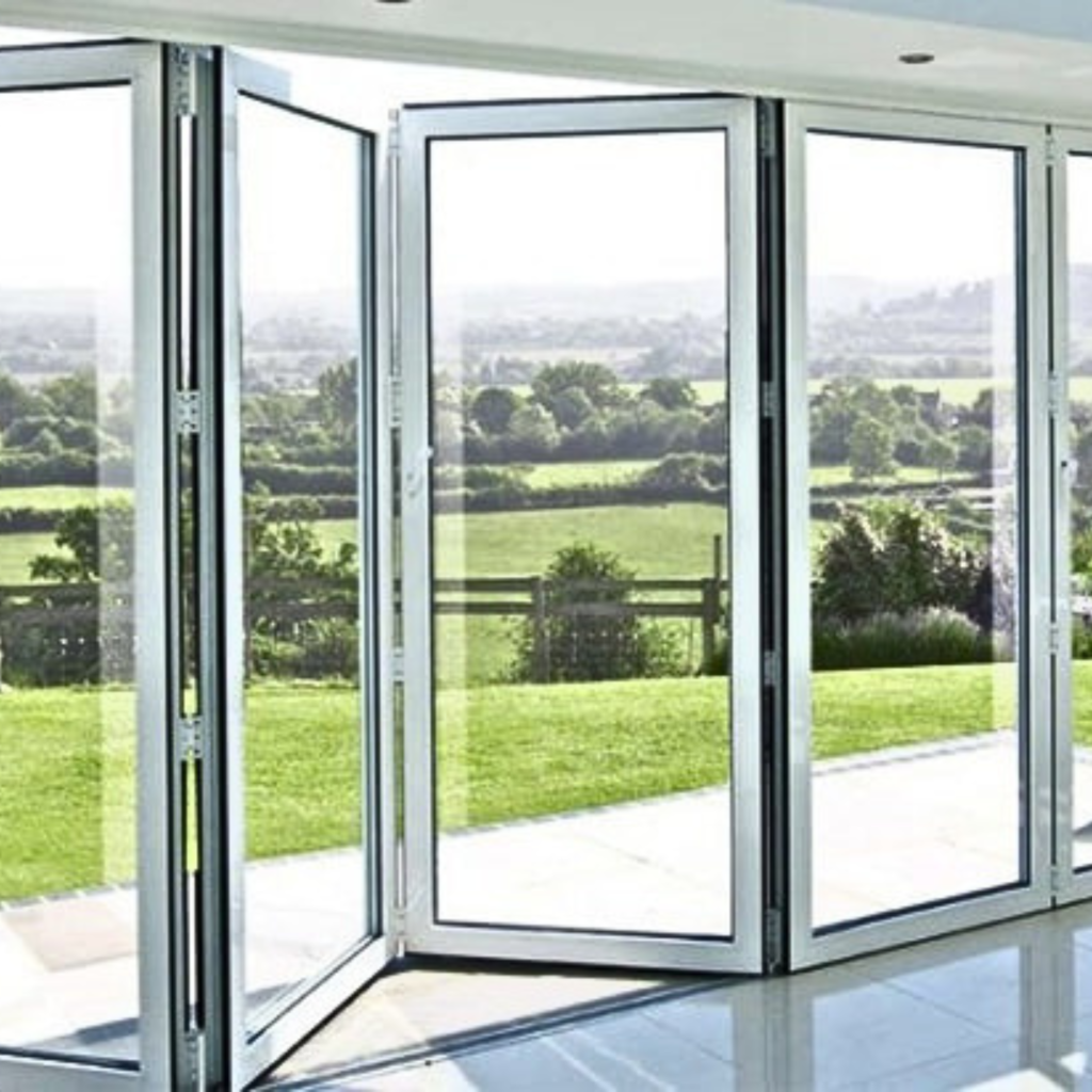 Aluminum circular window