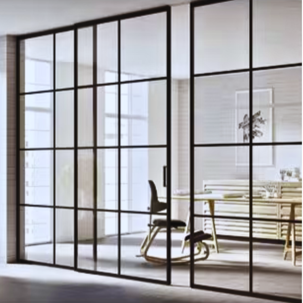 Aluminum framed laminated glass
