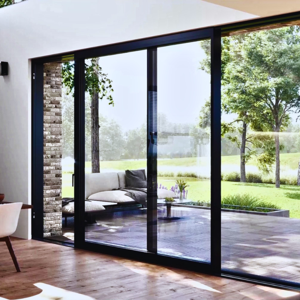Aluminum sliding window configuration 1