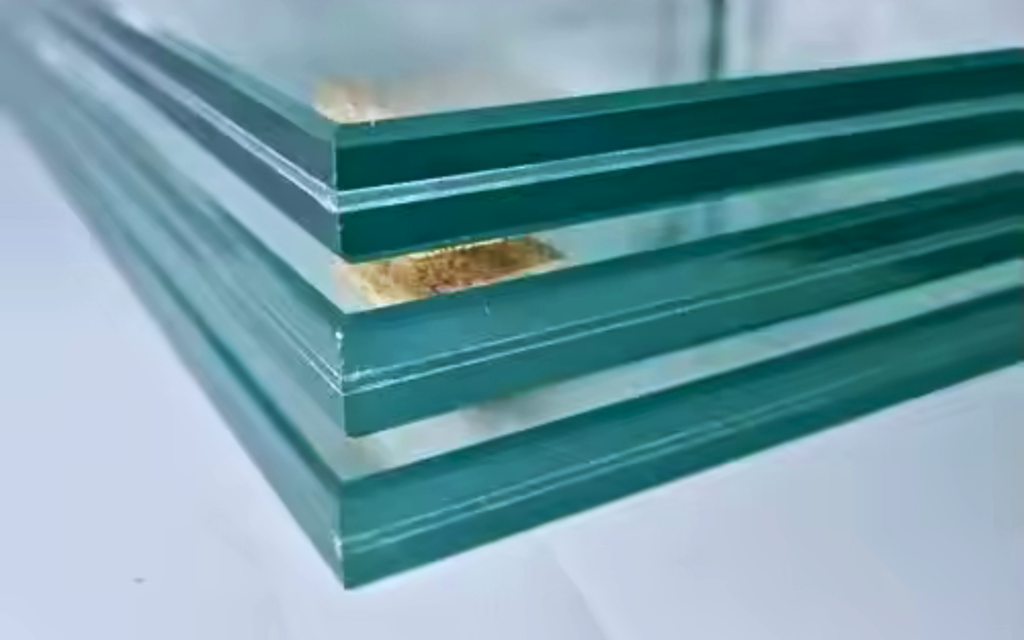 Laminated glass detail