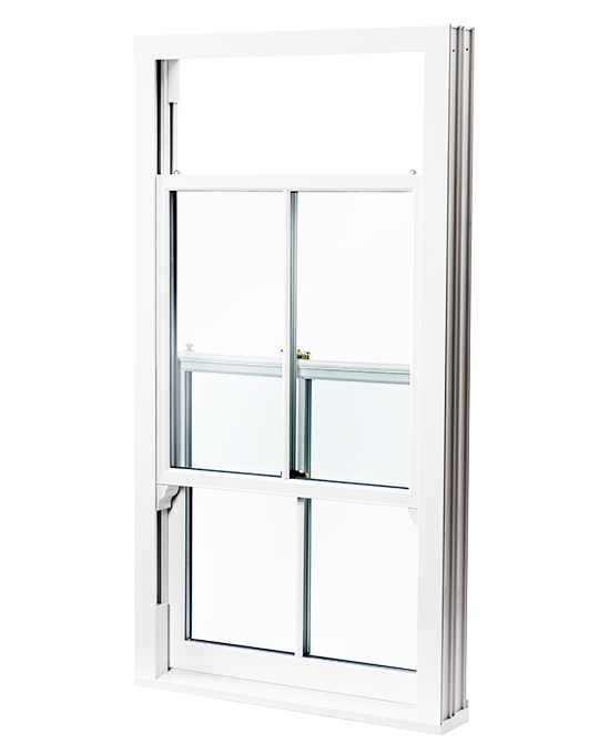 uPVC vertical sliding sash window